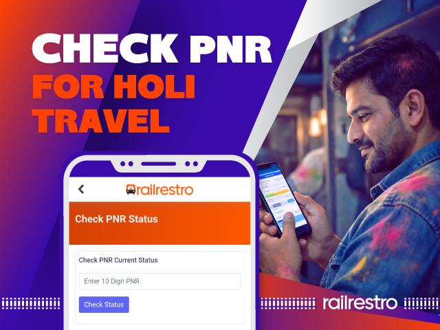 Holi Train Rush? Check Your PNR Status First