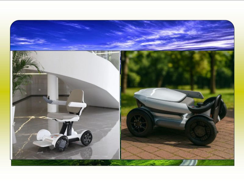 Modern Foldable Electric Mobile Scooter Wheelchair