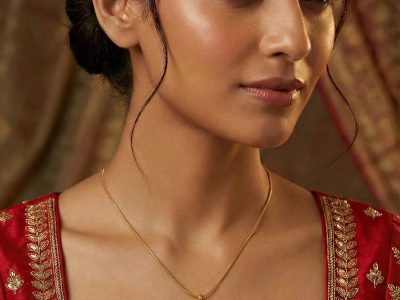 Elegant Gold Plated White AD & Faux Pearl Necklace for Women | Niscka.com