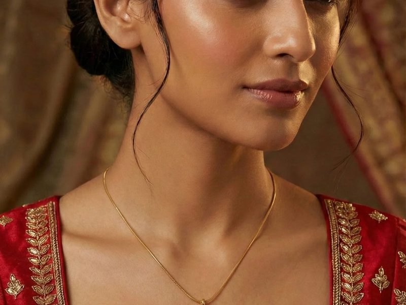 Elegant Gold Plated White AD & Faux Pearl Necklace for Women | Niscka.com