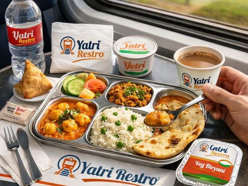 Check PNR Status Online and Enjoy Hygienic Food on Train with Yatri Restro