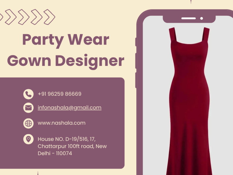 Stunning Party Wear Gown Designer for Elegant and Trendy Looks
