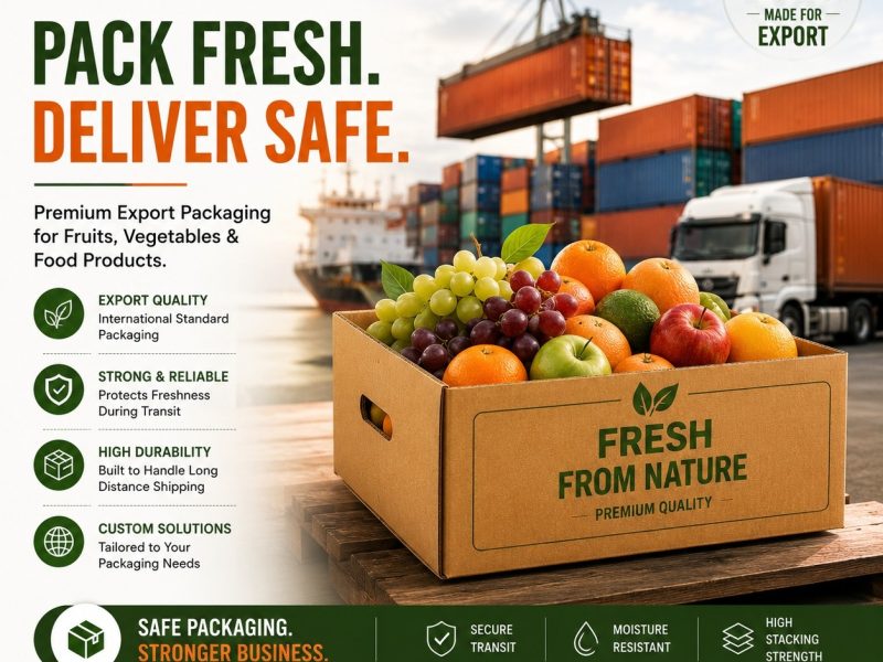 Premium Export Packaging Deliver Safe