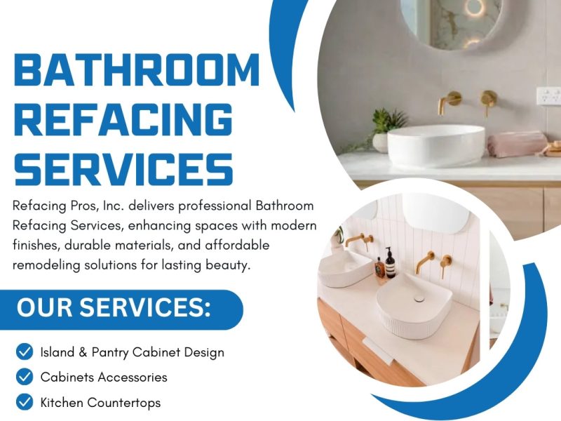 Reface Bathroom Cabinets in Chicago | Save Big Now