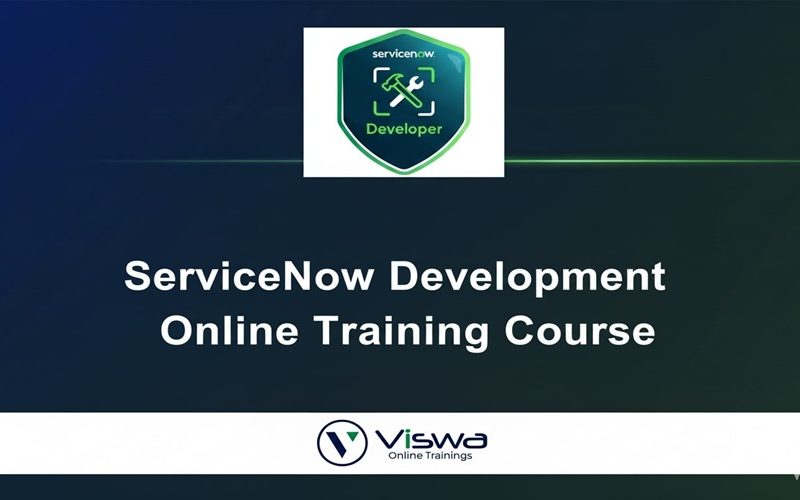 ServiceNow Development Online Training Institute From Hyderabad India