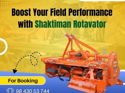 Shaktiman Rotavator Dealer in Madurai | Agricultural Rotavator Sales