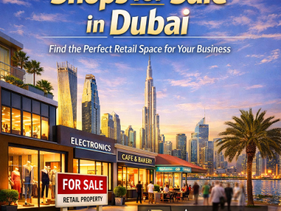 Shops for Sale in Dubai – Find the Perfect Retail Space for Your Business