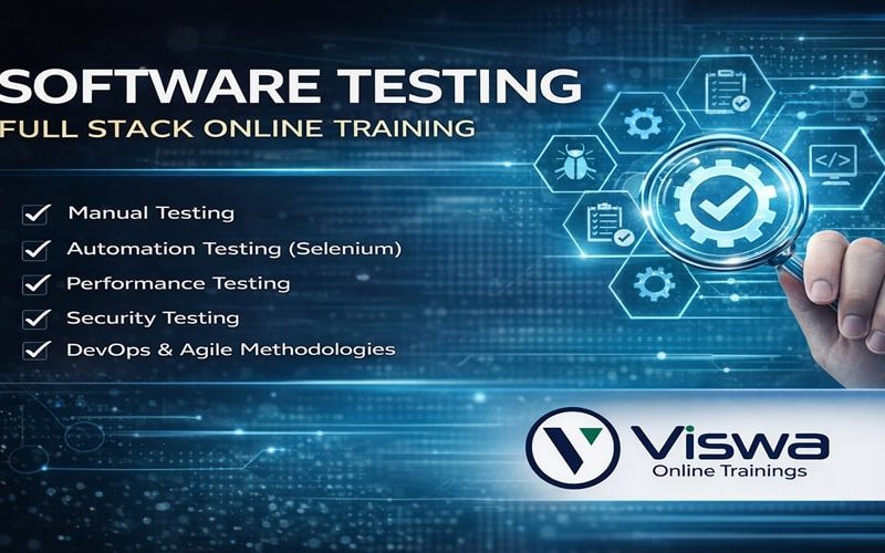 Software Testing Full Stack Online Training Institute From Hyderabad India