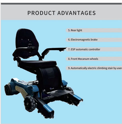 Stair Climber Foldable Electric Wheelchair BUYING LINK -