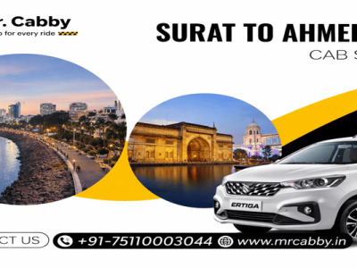 Seamless Surat to Ahmedabad Cab Service for Your Convenient Journey