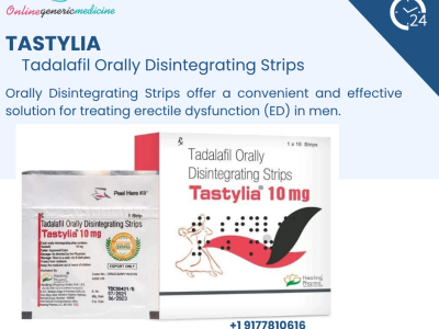 Tastylia(Tadalafil) Orally Disintegrating Strips for ED Treatment