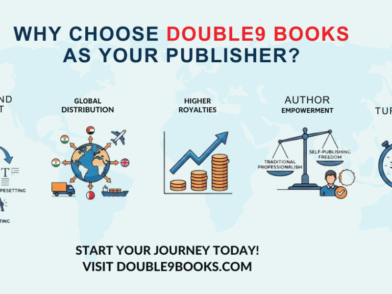 Why choose Double9 Books as your publisher