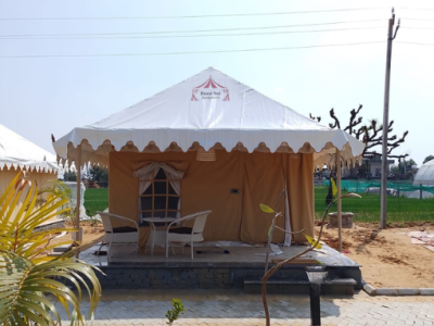 Swiss Cottage tent manufacture in Indnia