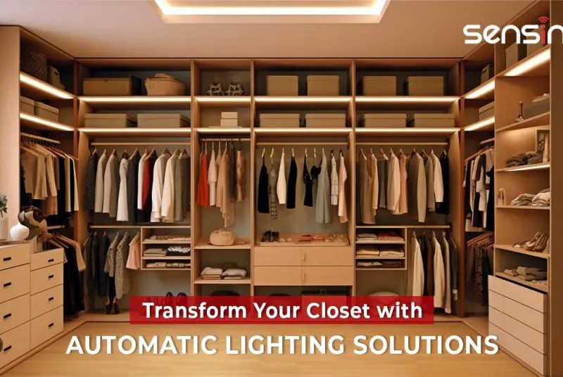 Smart Wardrobe Lighting Solutions | Sensinova India