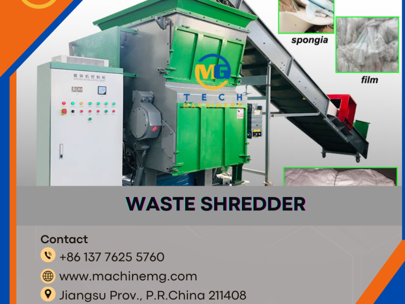 Waste shredder - machinemg