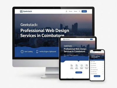 Web Design Services in Coimbatore Geekstack