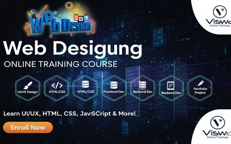 Web Designing Online Training Institute From Hyderabad India