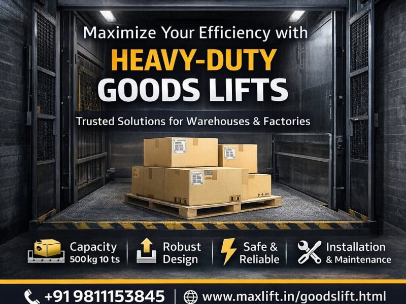 Goods Lift Manufacturers in Delhi NCR | Max Elevator