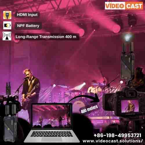 Take Long Wireless Transmitter for the Shoot Live events and stage show