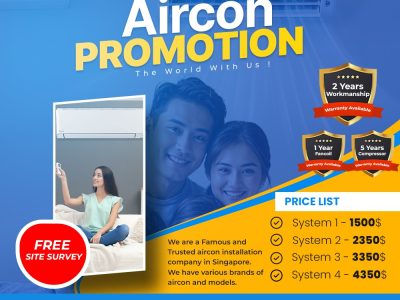Daikin aircon promotion Singapore