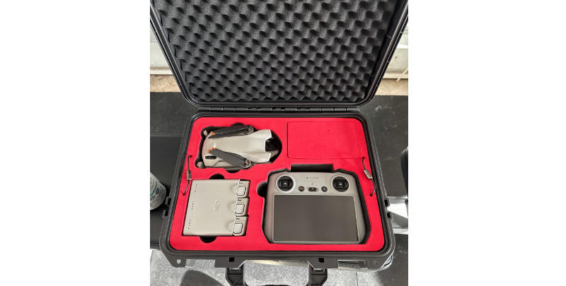 DJI Mini 3 with Case, Charger, and 3 Batteries