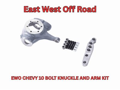 Ultimate Chevy 10 Bolt Crossover Steering Kit | Dana 44 1-Ton High Steer Upgrade