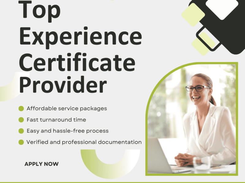 Experience Certificates Provider in Bangalore