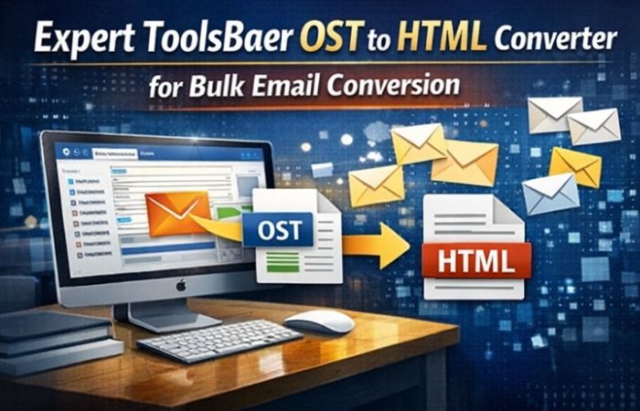 Expert ToolsBaer OST to HTML Converter for Bulk Email Conversion