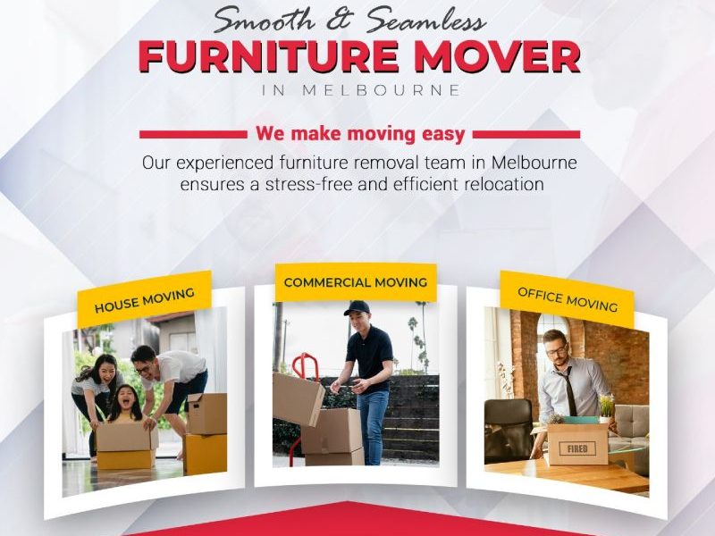 Melbourne House Furniture Removalists for Dining Tables Cabinets and Fragile Items
