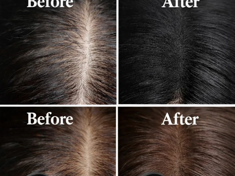 Seal It Hair Cover Up Powder – Root Touch Up for Grey Hair | Black & Brown