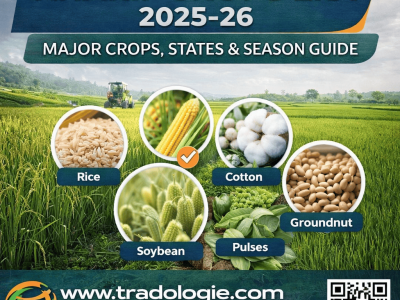 Kharif Crops List 2025-26: Major Crops, States & Season Guide