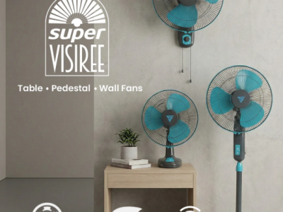 Powerful Standing & Pedestal Fans for Flexible Cooling