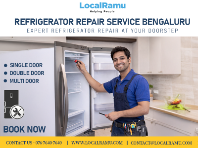 Professional Refrigerator Repair Service by LocalRamu with Skilled Technicians in Bengaluru