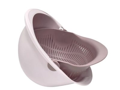 Rotatable Double Drainer Basket