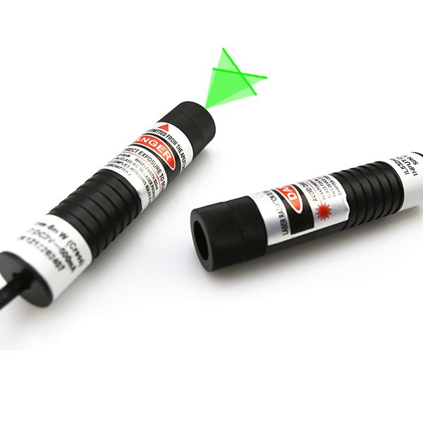 Auxiliary Positioning of 515nm Green Cross Line Laser Module for Mechanical Deformation Testing