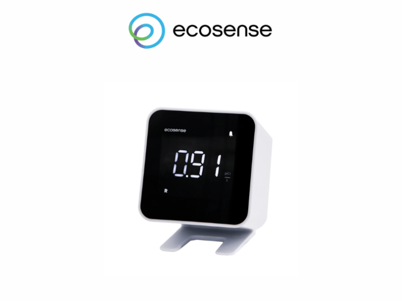 EcoQube Pro Radon Monitor | Certified Results for Professionals