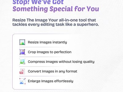 All-in-One Image Tool: Resize, Crop, Compress in Seconds