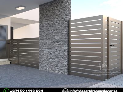 Aluminum Fences Suppliers in Uae | Louver Aluminum Fence Dubai.