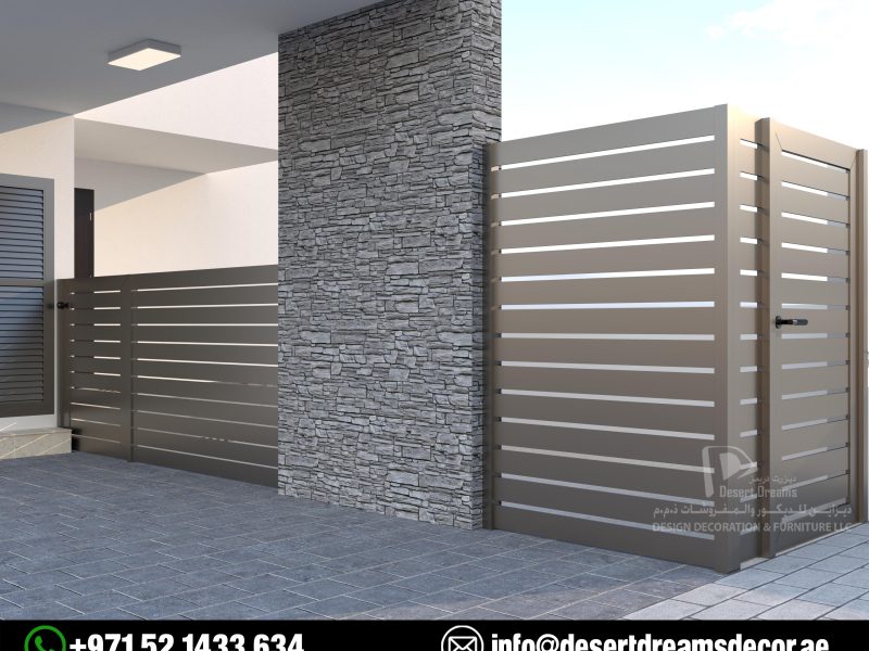 Aluminum Fences Suppliers in Uae | Louver Aluminum Fence Dubai.