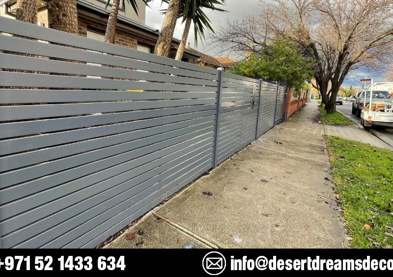 Aluminum Fences Suppliers in Uae | Louver Aluminum Fence Dubai.