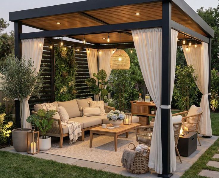 Aluminum Profile Pergola Al Ain | Aluminum Pergola in Dubai.