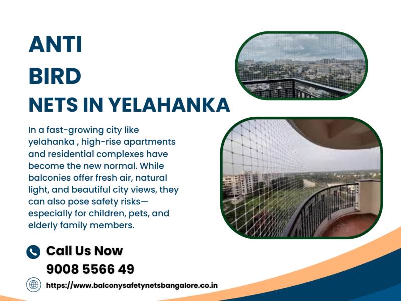 Anti Bird Nets in Yelahanka | Venky Safety Nets