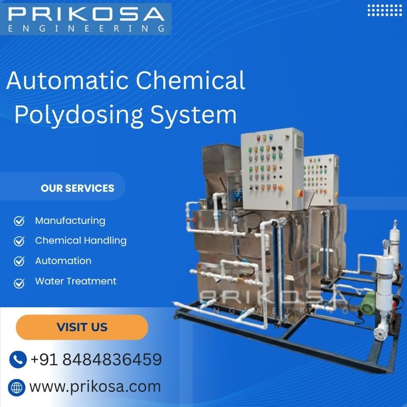 Poly Dosing Machine Automatic Polydosing System | Advanced Chemical Polydosing System ...