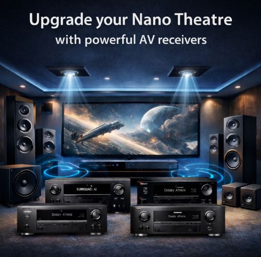 Best AV Receivers for Nano Theatre | 5.1–11 Channel Systems