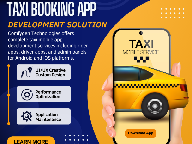 Custom Cab Booking App Development Services | Scalable Taxi Solutions
