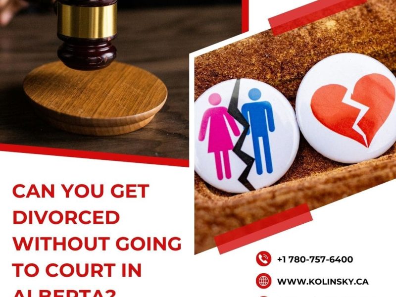 Can You Get Divorced Without Going to Court in Alberta? | Kolinsky Law