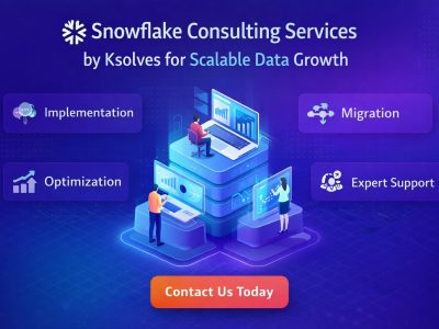 Snowflake Consulting Services by Ksolves for Scalable Data Growth