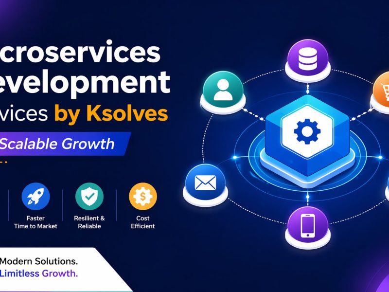 Microservices Development Services by Ksolves for Scalable Growth