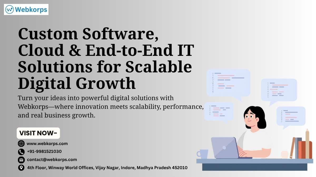 Custom Software, Cloud & End-to-End IT Solutions for Scalable Digital ...