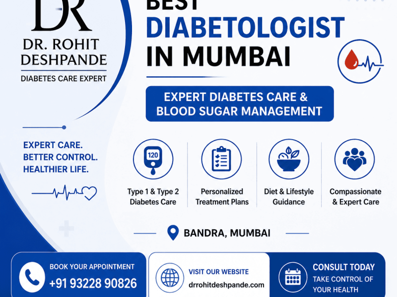 Best Diabetes Doctor in Mumbai | Dr Rohit Deshpande – Expert Treatment